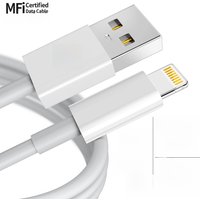 1pc for iPhone charger cable lightning data cable original MFi certified USB A charging cable suitable for iPhone 13 12 11 Pro