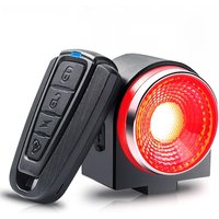 AliExpress CYCLAMI Bicycle Rear Lamp Braking Light Burglary Alarm Remote Call Wireless Control USB Charge LED Lantern Bike Finder Horn Bell A8 Pro