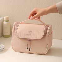 Taslon Toiletries Bag, Travel Waterproof, Portable Women's Makeup Bag, Large Capacity Toiletries Storage