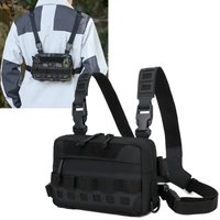 AliExpress scione Men Tactical Chest Bag Fishing Lure Molle Backpack Vest Rig Pouch Outdoor Climbing Camping Hiking Cycling Bag Sports Fanny Pack