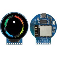 ESP8266 Development Board MCU Expansion Board 1.28-inch GC9A01 240x240 Resolution Circular LCD Display With Micro USB Interface