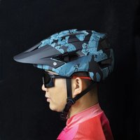 AliExpress Large Adult Mountain Bike Helmet, Ultra-light MTB Bike Helmet With Brim