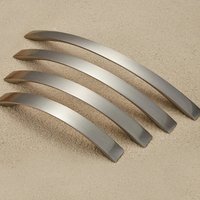 96mm~224mm Cabinet Handles Knobs Aluminum Alloy Door Kitchen Knobs Cabinet Pulls Drawer Furniture Handle Hardware