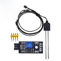 Soil Moisture Sensor Detector Module Soil Moisture Test Soil Humidity Test Corrosion Resistance Probe For Arduino