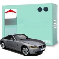 12Pcs Car Accessories Canbus Indoor Lamp For BMW Z4 E85 E86 2003-2008 Vehicle Trunk License Plate LED Interior Light Bulb Kit