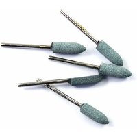 AliExpress GREATLH 100 Pcs Dental Gravel Ceramic Burs Medium Countour Coarse Green Stone Burs 2.35mm Shank Dental Supplies 11 Types Optional