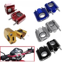 AliExpress NONE CNC Billet Handlebar Clamp Fat Bar Risers Mount Clamp Adaptor 22 28mm for Pit Dirt Bike Racing Motorcycle Enduro Supermoto MXATV