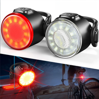 AliExpress NONE BUCKLOS Bicycle Front & Tail Light USB Charging Light for Mountain Bike White/Red LED Road Bike Safety Warning Light MTB Parts