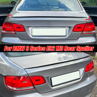 For BMW Accessories 3 Series E92 M3 Car Rear Wing Trunk Tail Spoiler Lip Rubber Black Soft Plastic 121cm