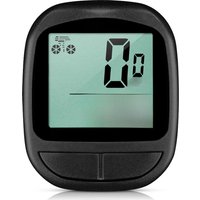 AliExpress NONE Bike Computer Bicycle Waterproof Wired Speedometer and Odometer Stopwatch Cycle Bike Computer with LED Display for Cycle