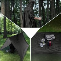 AliExpress NONE Thickened Backpack Outdoor Hiking Raincoat Fishing Mountain Bike Adult Poncho Raincoat Cape Travel Waterproof