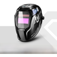 DEKO Welding Mask Skull Solar Auto Darkening MIG MMA Adjustable Range 4/9-13Electric Helmet Welding Lens for Welding Machine