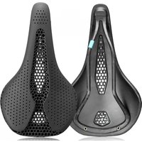 AliExpress Lexon RYET Full Carbon 3D Printed Bike Saddle 245mm*143MM 162g 7*9mm Carbon Bicycle Seat MTB Gravel Road Wide Saddle Bike Accessories