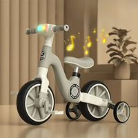 AliExpress CatXaa 2-in-1 Children's Balance Bike Three Wheeled Multifunctional Pedals with Music Lighting Baby Walker Indoor and Outdoor Toys