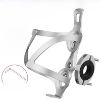 AliExpress NONE Bicycle Bottle Cage Mount Adapter Adjustable MTB Road Bike Water Bottle Clip Holder Clamp Handlebar Bracket Cycling Accessories