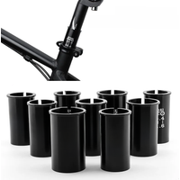 AliExpress Bike Seatpost Reduction Sleeve Shim 22.2 25.4 27.2 30.8 33.9 34.9 36mm Aluminum Alloy Bicycle Seat Post Adapter Accessories