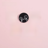 I'M Going To Try Science Enamel Pins Creative Fun Brain Sarcastic Gestures Brooches Lapel Badge Punk Quotes Jewelry Gift