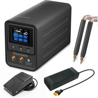 Zgrzewarka punktowa do niklu 0,6 mm 10 kW 1800 A, kondensator Farada, zestaw do samodzielnego montażu magazynu energii, sprzęt do spawania blaszek niklowych z bateriami litowymi 18650