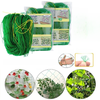Heavy Duty Garden Climbing Netting Strong Nylon Plant Trellis for Climbing Plants Loofah Morning Glory Flowers Cucumber Vine Net