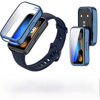 New Screen Protector Case for Huawei Band 8 Full Coverage Bumper Soft TPU Protective Case Cover for Huawei band 8 Accessories