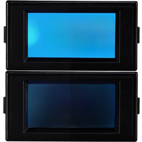 LCD display voltmeter range AC 0-200V 0-600V panel display blue backlight working voltage AC or DC 8-12V D69