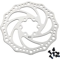 AliExpress NONE Bike Brake Disc 6 Inches Disk Brake Bicycle Rotor Disk 140mm/160mm/180mm/203mm G3/HS1/RT56 Rotor MTB Disk Parts with 6 Bolts