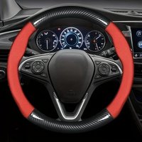 Steering Wheel Cover Diameter 38CM Anti-Slip Sweat-Absorbing Custom For Car Most Car Truck Sedans SUV Car Interior Accessories