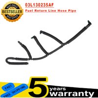 03L130235AF For VW Audi Skoda New Universal Fuel Return Overflow Leak Off Pipe Diesel Injector Hose Leak Line car accessories