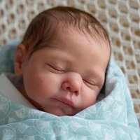 20inch Unpainted Reborn Doll Kit MARLEY Unfinished Doll Parts with Cloth Body