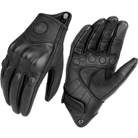 AliExpress NONE Motorcycle Gloves Men Women Moto Leather Carbon Cycling Winter Gloves Motorbike Motorcross ATV Motor Gloves