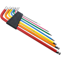 AliExpress riderace Bicycle Allen Key Set L Wrench Universal 7Pcs Ball End Torx Star Keys Tool MTB Road Bike Repair Tool Kit For 1.5/2/2.5/3/4/5/6mm