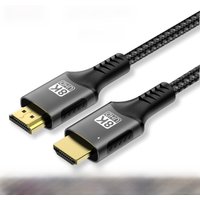 LMCNZZ HDMI Cable 8K@60Hz 4K@120Hz 48Gbps EARC ARC HDCP Ultra High Speed HDR For RTX Video Cable PC Laptop Projector HD TV PS5