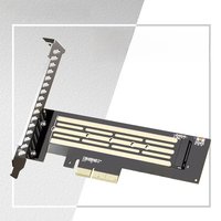 Teucer PCIe 4.0 X4 Adapter Applicable to M.2 2230/2240/2260/2280/22110 NVME 3.0 SSD 64Gbps X8 X16 PC Solid State Expansion Card