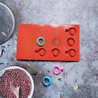 Aomily Diamond Ring Fondant Cake Molds Ice Cube Molds Cake Decorating Jelly Sugar Craft Chocolate Moulds Baking Silicone Molds