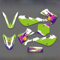AliExpress DSMTECH GRAPHICS & BACKGROUNDS DECAL STICKERS Kits For KAWASAKI 2000 2003 2004 2005 2006 2007 2008 2009-21 KX65 Pit Dirt bike