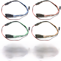 5mm 2 Led Light Angel Demon Eyes LED Headlight Bulb For 1/10 RC Car On-Road Model Drift Cars Parts