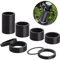 AliExpress skorp Lightweight MTB Mountain Bike Fork Spacers 28.6mm 3K Full Carbon Fibre Road Bicycle Stem Gasket Washer 1/2/3/5/10/15/20/30/50mm