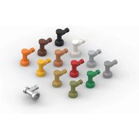20PCS MOC Parts 4599 Tap 1x1 rubinetto mattoni compatibili fai da te Assmble Building Blocks particelle Kid Puzzle cervello gioc