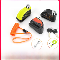AliExpress Anchtek Motorcycle Disc Lock Alarm USB Rechargeable 120db Bicycle Anti-theft Padlock Security Protection Motor Bike Accessories