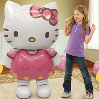 Cute Large Sanrio Balloon Kawaii Anime Hellokitty Birthday Party Decoration Jumbo Balloons lovely Doll Photo Prop