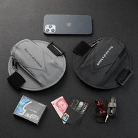Outdoor Sports Running Fitness Mobile Phone Arm Bag Night Running Reflective Safety Wrist Bag Men and Women 6.5-Inch
