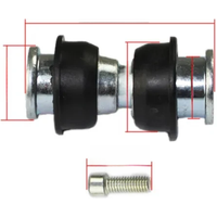AliExpress NONE Shock Absorbing Frame Connector, Mountain Bike Lock Screws, Rubber Sleeve, Movable Axle