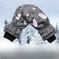 AliExpress NONE Kids Winter Ski Gloves Cartoon Rabbit Warm Mittens Non-slip Waterproof Windproof Outdoor Sports Cycling Gloves For Boys Girls