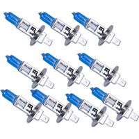 10PCS Halogen Headlight Bulb H1 55W/100W 12V Halogen Bulb Super White Car Headlight Bulbs Lights Long Lasting Fog Lamp