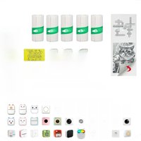 Thermal Printer Sticker Paper For Pocket Thermal Printer Paper For Inkless Printing Photo Label Sticker For Notes For Barcode