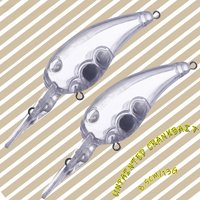 Magnisher 10PCS/LOT Unpainted Crankbait Blanks 8.5cm 13g Floating Plastic Artificial Fishing Lues DIY Hard Bait Wobble