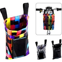 AliExpress NONE Bicycle Storage Bag Detachable Basket Front Handle Large Capacity Pocket Bicycle Motorcycle Mobile Phone Bag Accessory