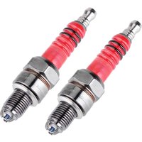 AliExpress NONE 2pcs Racing Spark Plug 3 Electrode A7TC for 50cc 70cc 110cc 125cc 150cc Atv Scooter Dirt Bike Go Kart Triple Electrode