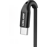 USLION 3A Type C USB Cable Fast Charging For Huawei P40 Pro P30 Wire Charger Data Cord For Samsung S21 Ultra S20 Poco