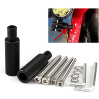 AliExpress Motorcycle LED Headlight Fog Light Mounting Bracket Post Support Base M8 M6 Mount Bike Sport Tail Light Spotlight Bracket